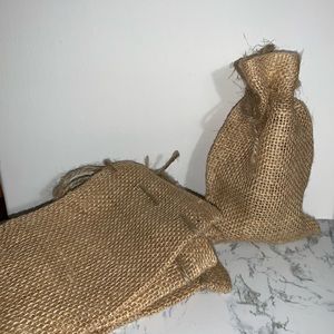 Burlap Gift Bag Bundle